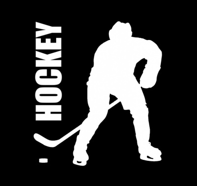 Hockey 11,2 x 12,6 cm