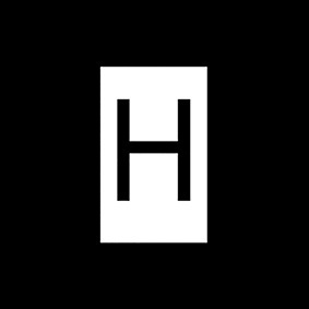 H burts 3,5x5,5cm
