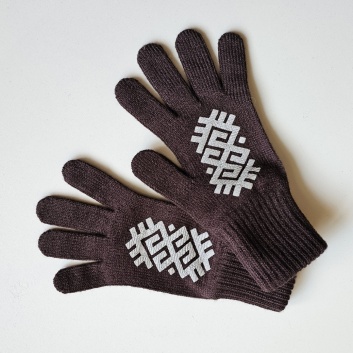 Brūni pirkstaiņi ar Zalkšiem